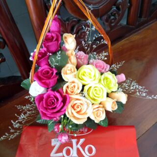 Hoa giấy handmade
