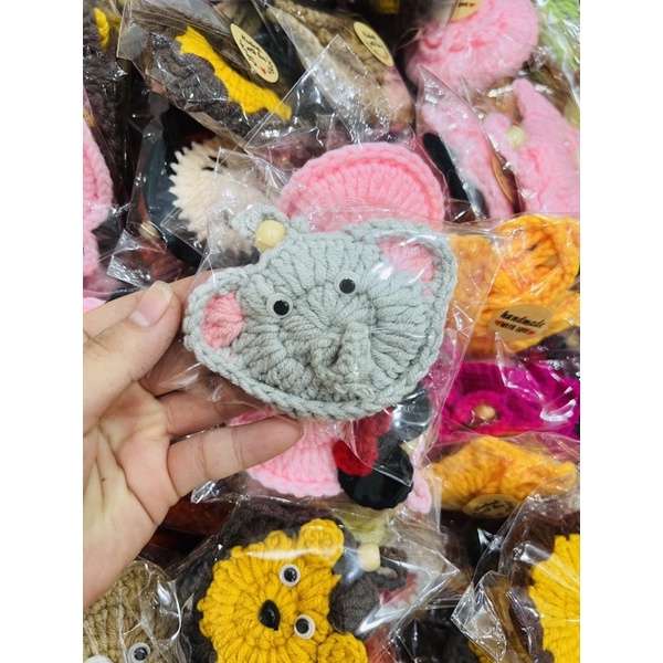 Túi Đựng Tỏi Kèm Hạt Dâu Tránh Vía Cho Bé  - Handmade