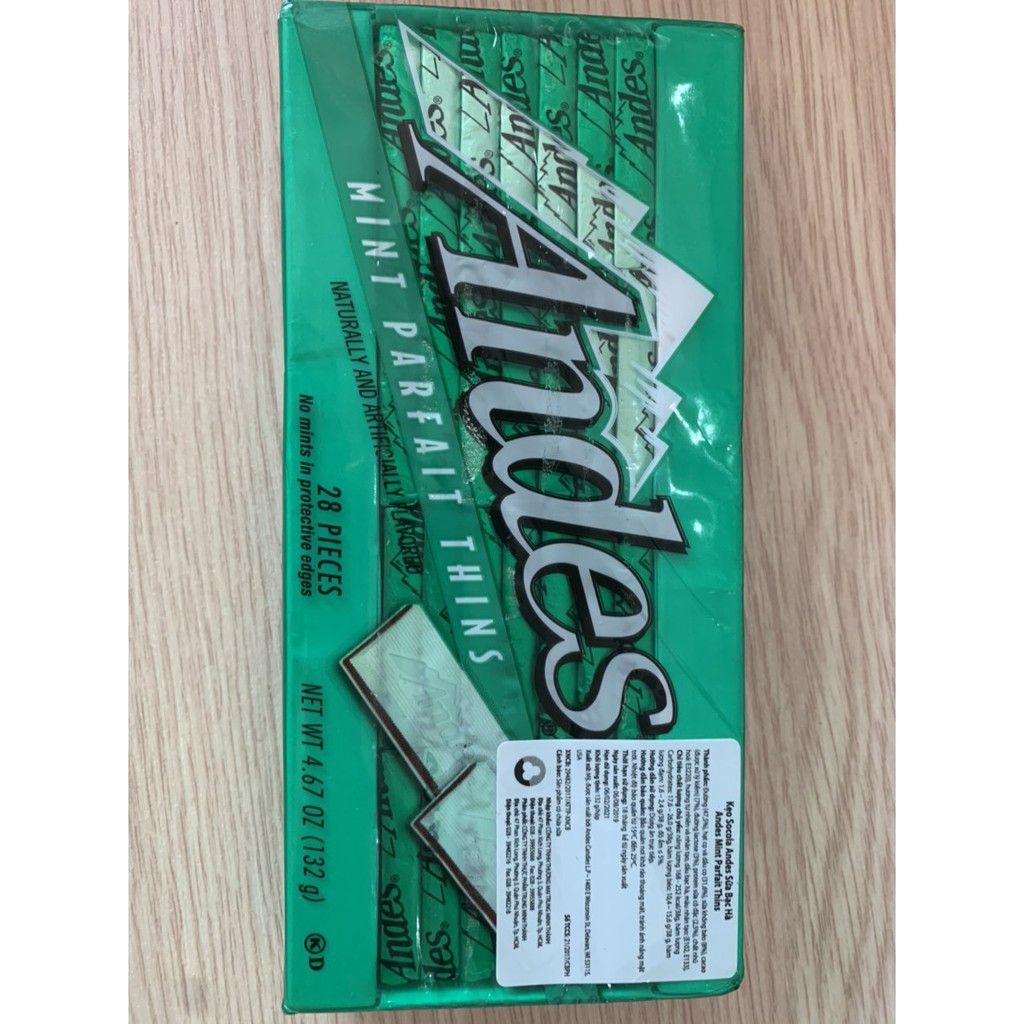 Socola Andes bạc hà