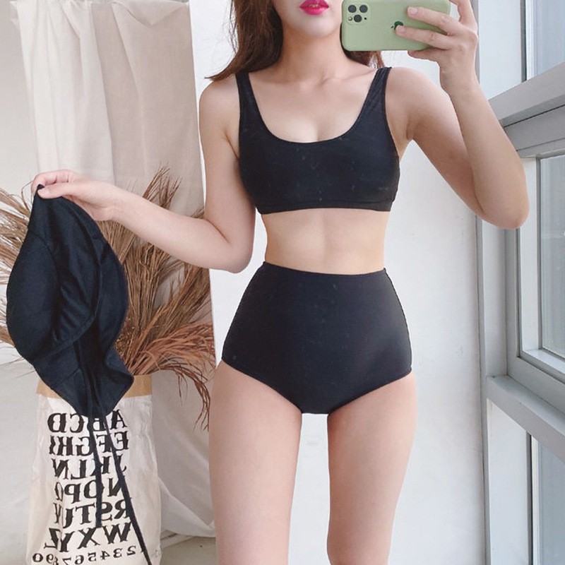 Bikini 2 mảnh kèm nón dễ thương (3 màu) | BigBuy360 - bigbuy360.vn