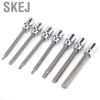 7Pcs Extra Long Hex Bit Socket Set 3/4/5/6/7/8/10 mm Drive Repair Tool Kit
