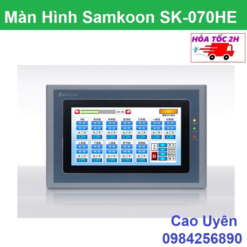 XẢ KHO -  Màn Hình Cảm Ứng HMI Samkoon SK-070HE 7 inch màu GIÁ SIÊU RẺ!