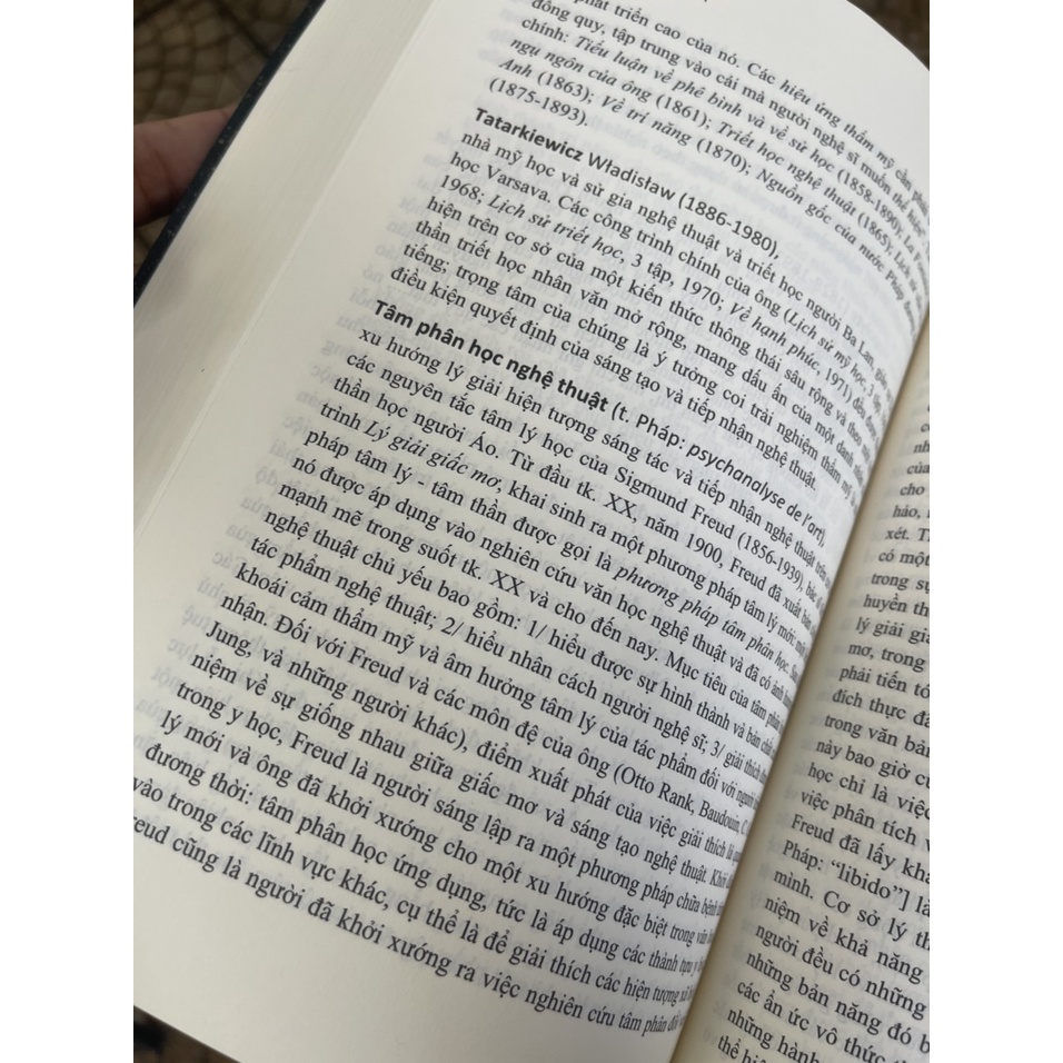 Sách - Từ điển mỹ học – Nguyễn Văn Dân - Tri Thức Trẻ Books - NXB Hội Nhà văn (bìa mềm)