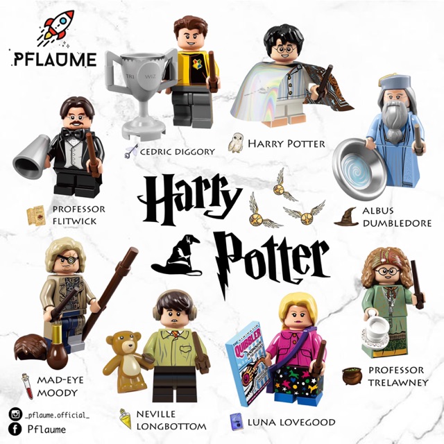 Set 8 nhân vật Harry Potter phần 4