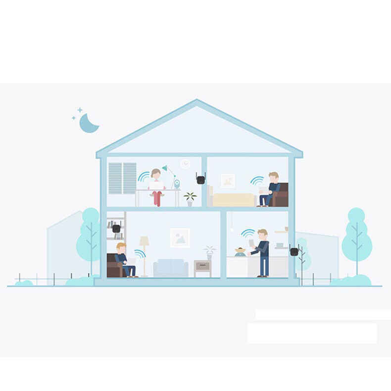 Kích Sóng Wifi Xiaomi Repeat Pro phiên bản mới 300 Mbps New ( có bản Bộ khuếch đại Wifi Wireless – N WIFI Repeater) | BigBuy360 - bigbuy360.vn