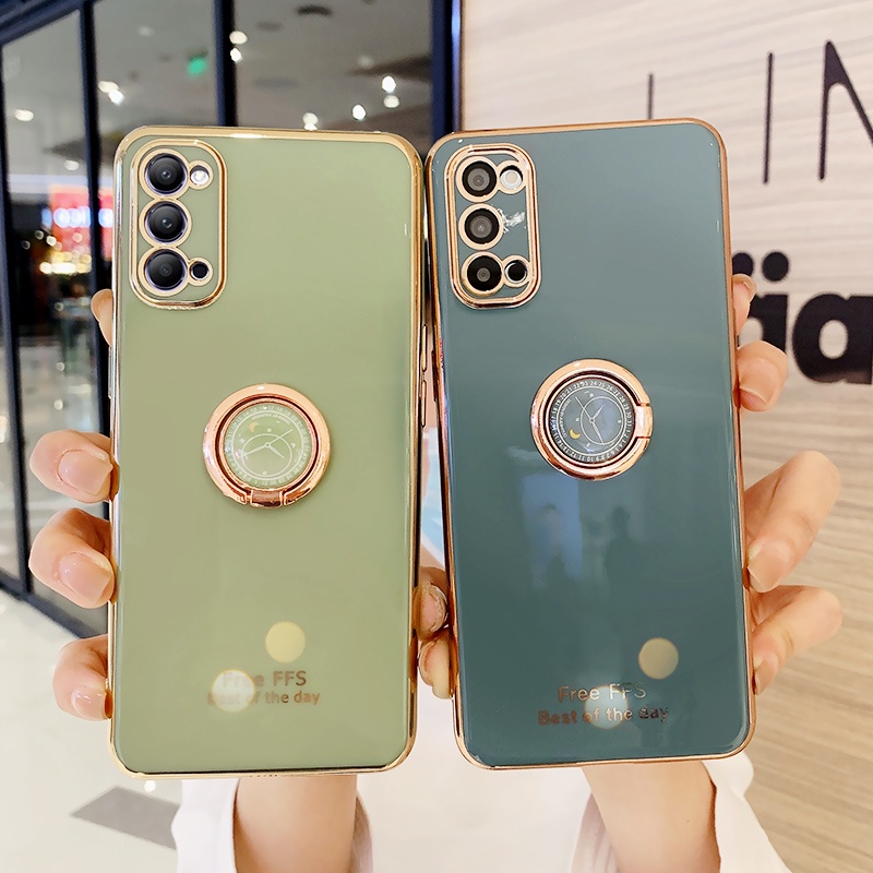 Ốp điện thoại QIANZI đơn giản cho OPPO reno3 reno4 reno4 pro reno5 reno5pro reno3 pro reno2 reno2Z 2F