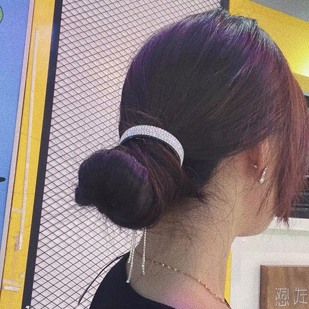 Kẹp Tóc Móng Vuốt Thiết Kế Cổ Điển Sang Trọng Phong Cách Hàn Quốc Cho Nữ|Dụng Cụ Tạo Kiểu Tóc Búi Đính Tua Rua Nhiều Màu Sắc Cho Nữ