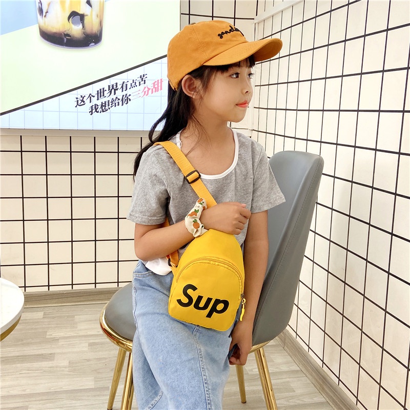 Túi Bao Tử Thời Trang Chữ SUP Nhiều Màu Phong Cách Hàn Quốc Xinh Xắn Cho Bé