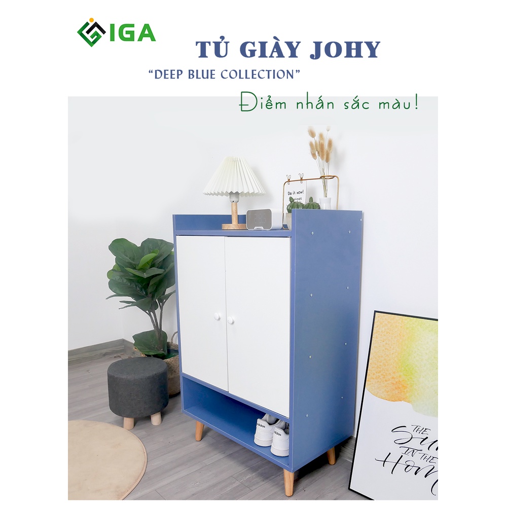 Tủ Giày Thông Minh IGA Sắp Xếp Giày Dép Gọn Gàng Thiết Kế Hiện Đại Độc Lạ - GP125