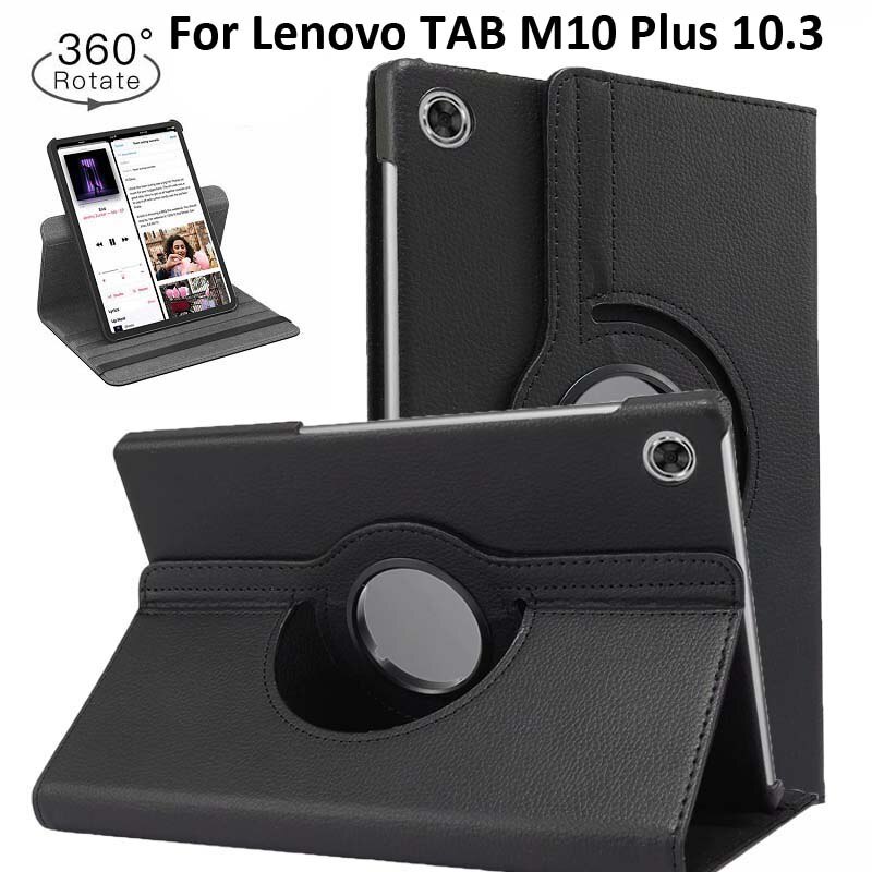 Ốp máy tính bảng có giá đỡ xoay 360 độ cho Lenovo Tab M10 Plus TB-X606X/F 10.3"HD (2nd Gen) TB-X306 Lenovo Tab M10 FHD 10.1 X505 X605