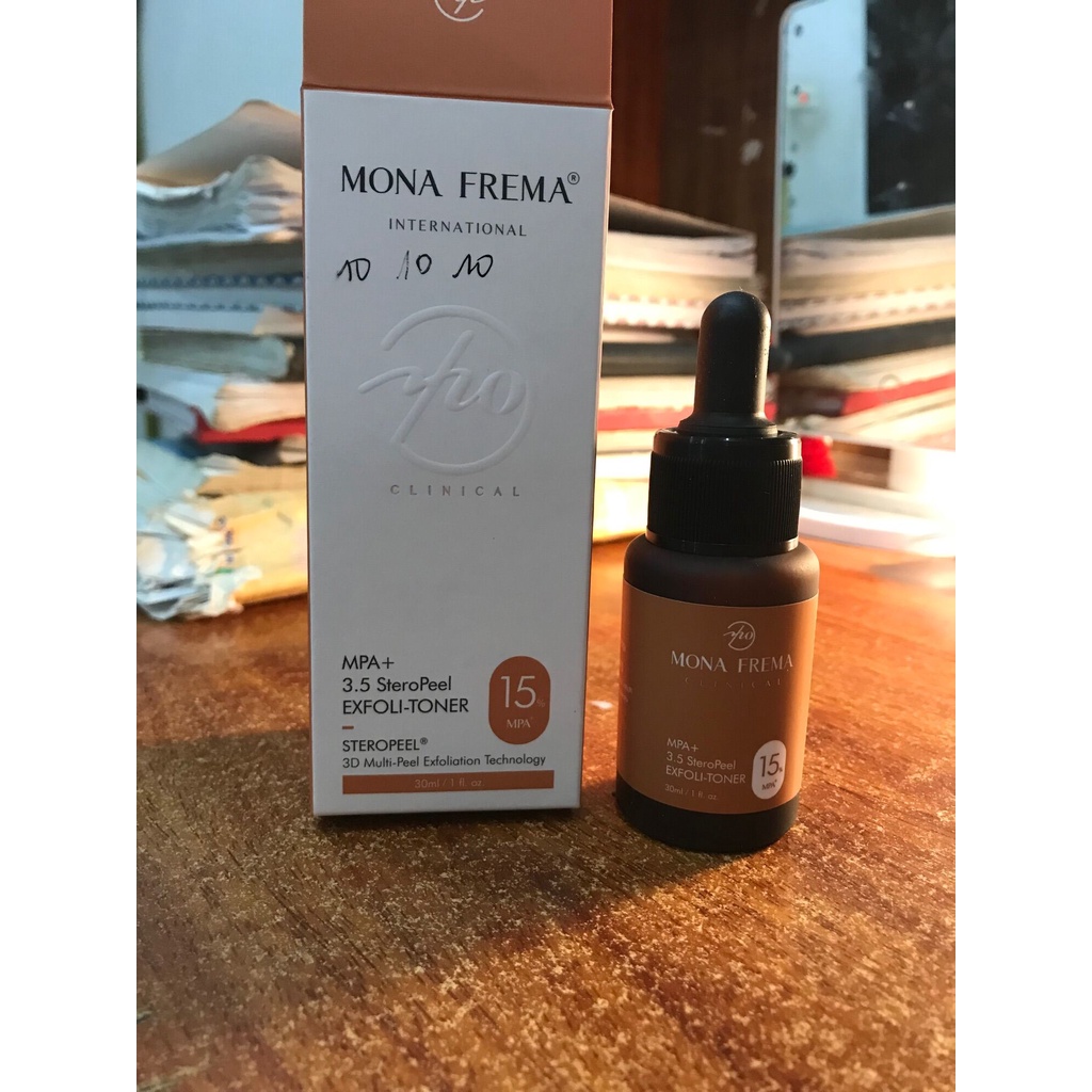 Tẩy tế bào chết MPA+3.5 SteroPeel Exfoli-Toner 15% Mona Frema