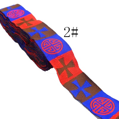 Dây Vải Cotton 5Yards Rộng 3.3cm Thêu Họa Tiết Trang Trí Thủ Công DIY