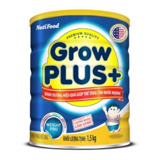 Sữa nuti grow plus xanh hop 1,5kg hsd:7/2021