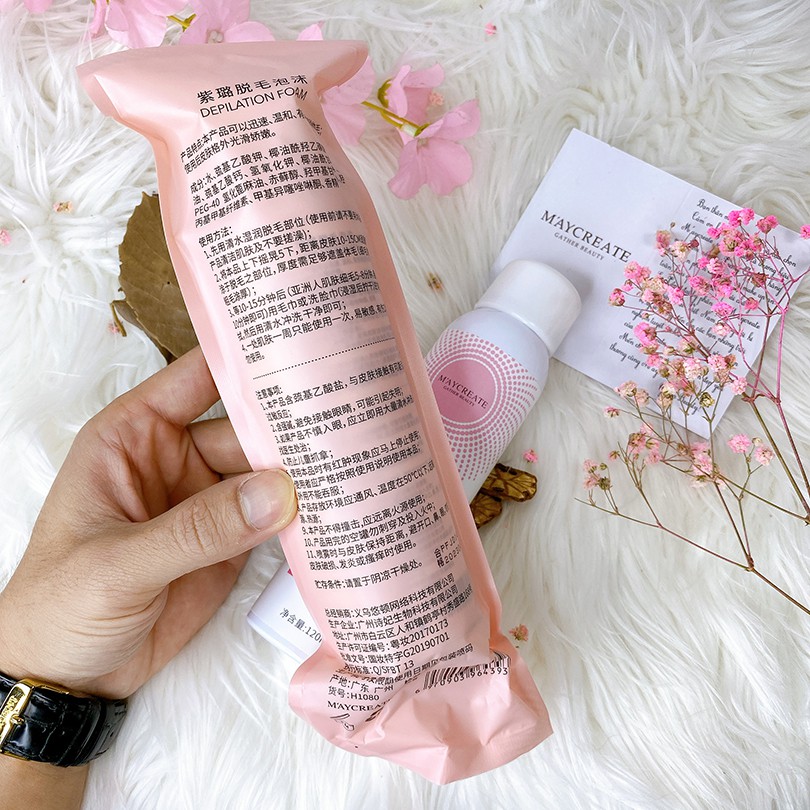 Xịt Tẩy Lông Maycreate 120ml Hàng Nội Địa Trung. | BigBuy360 - bigbuy360.vn