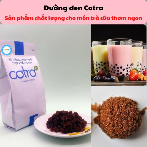 Đường đen Việt Nam chất lượng ĐỂ NẤU TRÀ SỮA cao gói 1kg