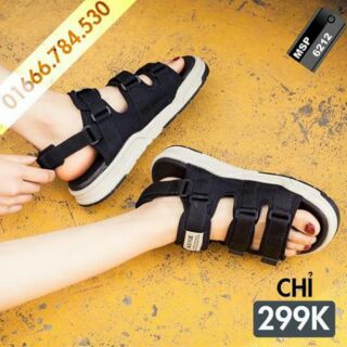 Sandal hebe nam nữ 6212 ghi