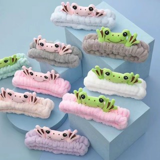 Băng đô ếch dùng để rửa mặt trang điểm kiểu dáng hàn quốc- Dusty Pink