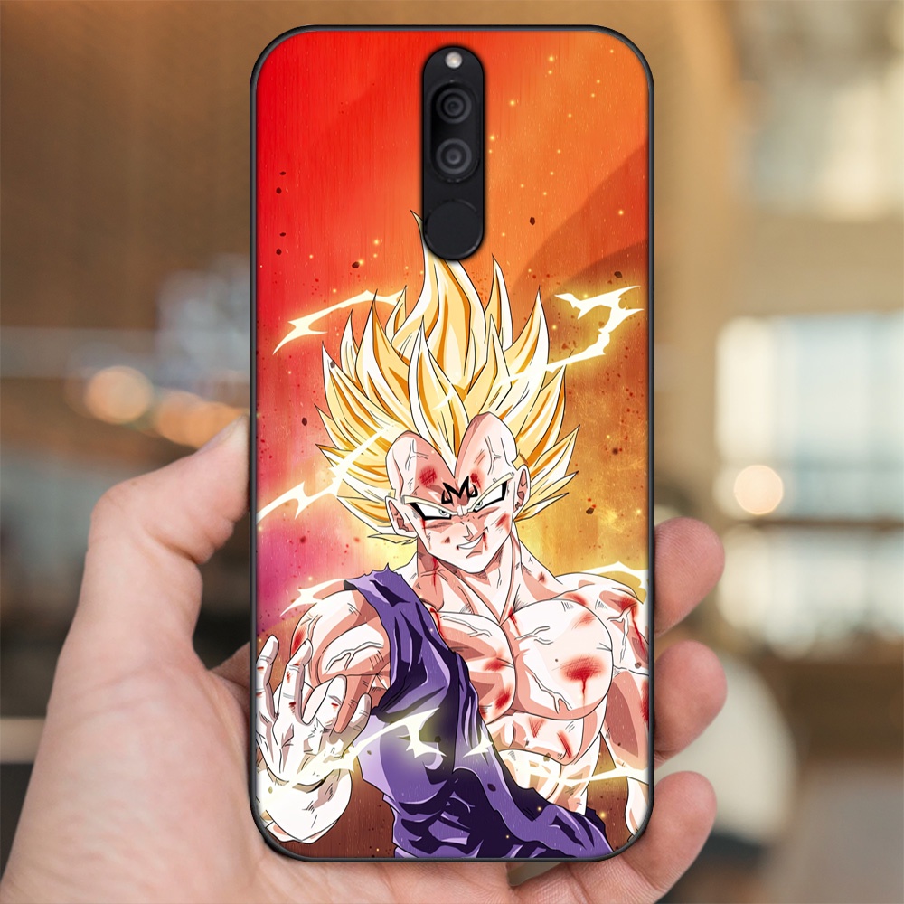 Ốp lưng Huawei Nova 2i viền đen in hình Vegeta Dragon Ball