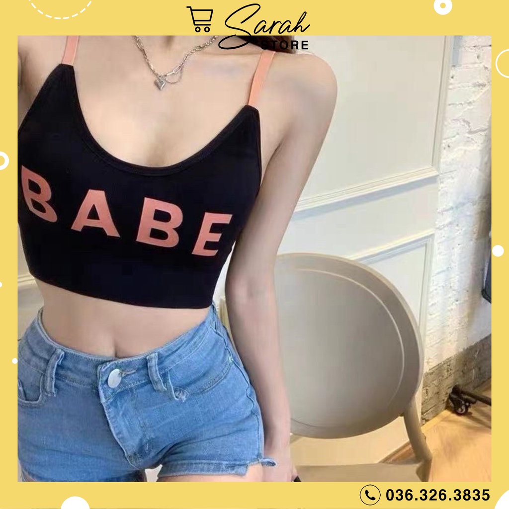 Áo Bra Nữ Hở Lưng Nâng Ngực Nhẹ Mẫu Mới Hot Hit BABE | BigBuy360 - bigbuy360.vn