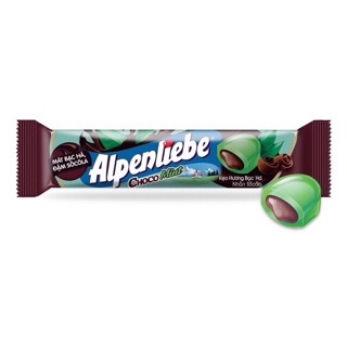 1 Thanh Kẹo Alpenliebe Vị Choco Mint ( bạc hà nhân socola )