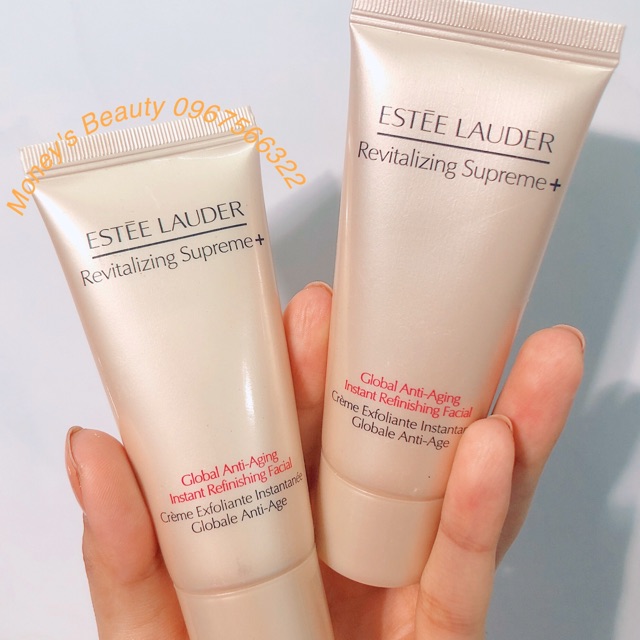 [ Minisize 30ml ]  Tẩy Da Chết Estee Lauder Revitalizing Supreme Global Anti-Aging Instant Refinishing Facial