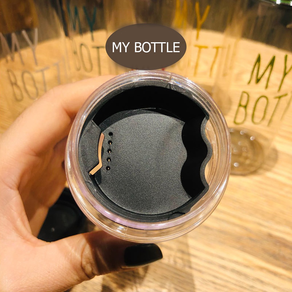 [RẺ NHẤT VN] Bình Nước Nhựa Cao Cấp My Bottle 500ml Tặng Kèm Túi Vải