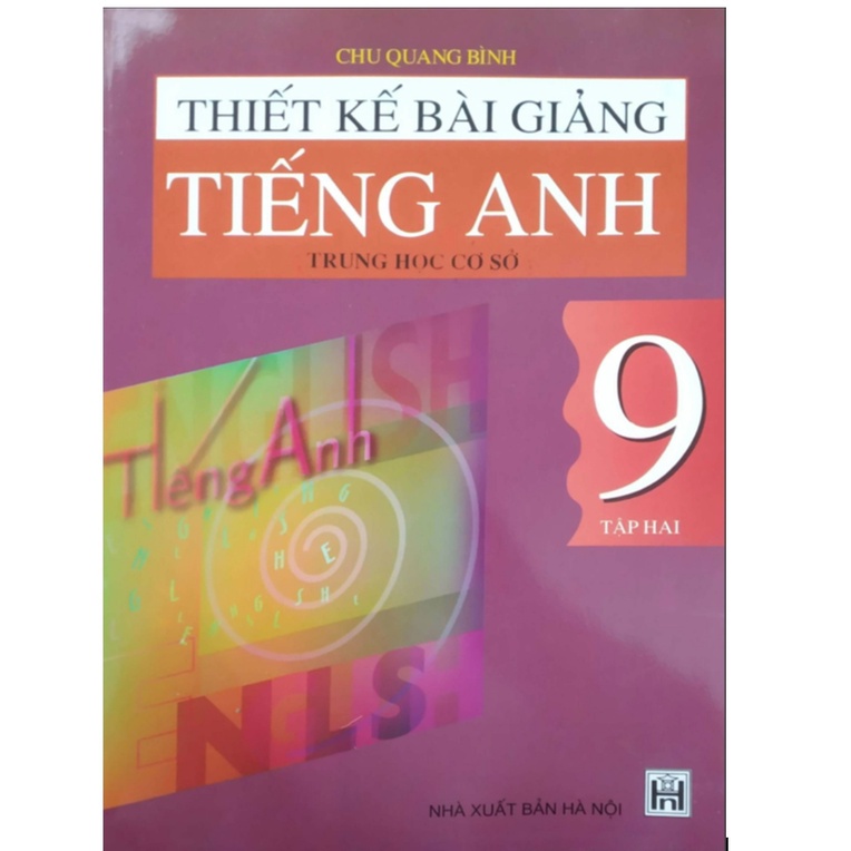 Sách - Combo Thiết kế bài giảng Tiếng Anh 9 (Tập 1 + Tập 2)