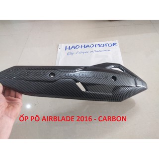 Ốp pô airblade 2016, 2017, 2018, 2019 carbon. giá khuyến mãi