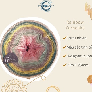 Sợi cầu vồng - Rainbow Yarncake - made in Thailand