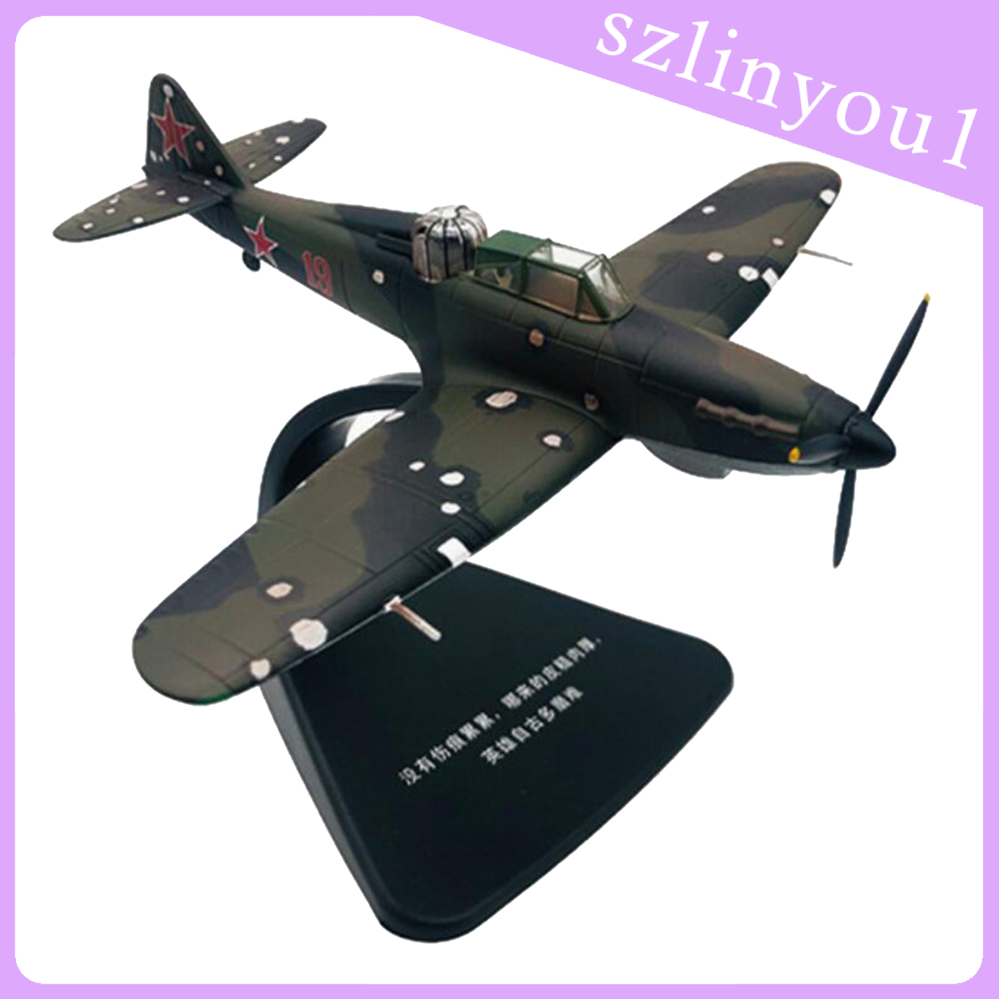 Máy Bay Đồ Chơi Il-2 Attacker Với Tỷ Lệ 1: 76