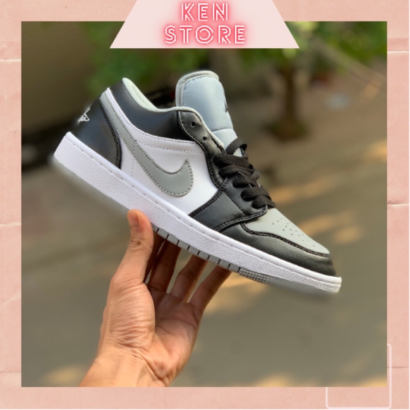 (ẢNH THẬT 1.1) Jordan low Xám Đen chuẩn 11 Trung