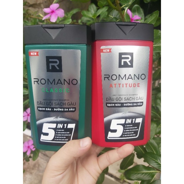 150g/180g - Dầu gội Romano hương nước hoa 5in1