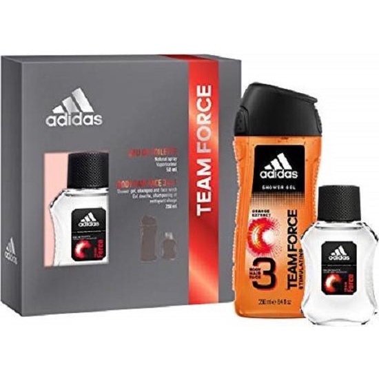 Sữa tắm gội toàn thân cho nam 3 in1 Adidas TEAM FORCE 250ml