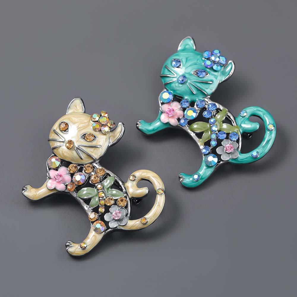 MXGOODS Ghim CàI ÁO HìNh Chú MèO Dễ Thương ThờI Trang Cho Nữ