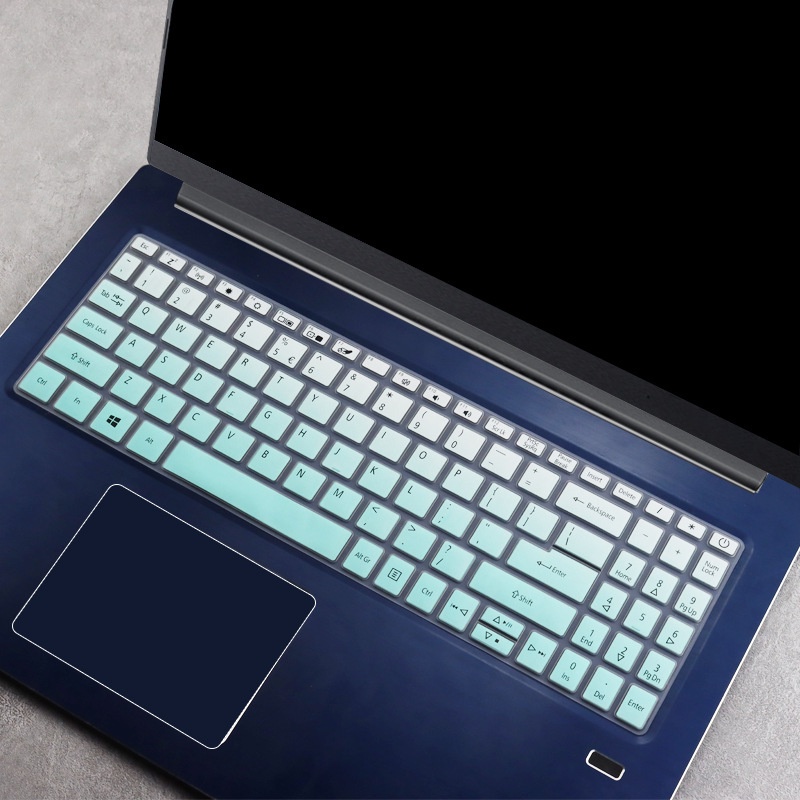 Miếng dán phủ bàn phím silicon siêu mỏng cho 15.6 Inch Acer Ex215 A315 S50 Aspire 3 A315 Aspire 5 A515