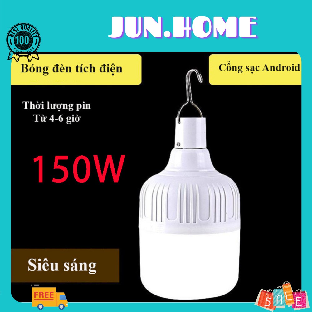 Bóng Đèn Led Sạc Tích Điện Đa Năng BI Jun.Home | BigBuy360 - bigbuy360.vn