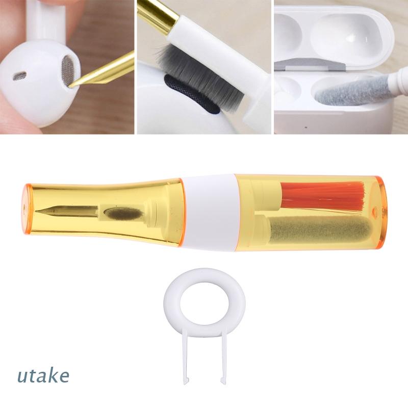 Bộ Cọ Vệ Sinh Tai Nghe Bốn Trong Một Thiết Kế Nhỏ Gọn Đa Năng Tiện Dụng