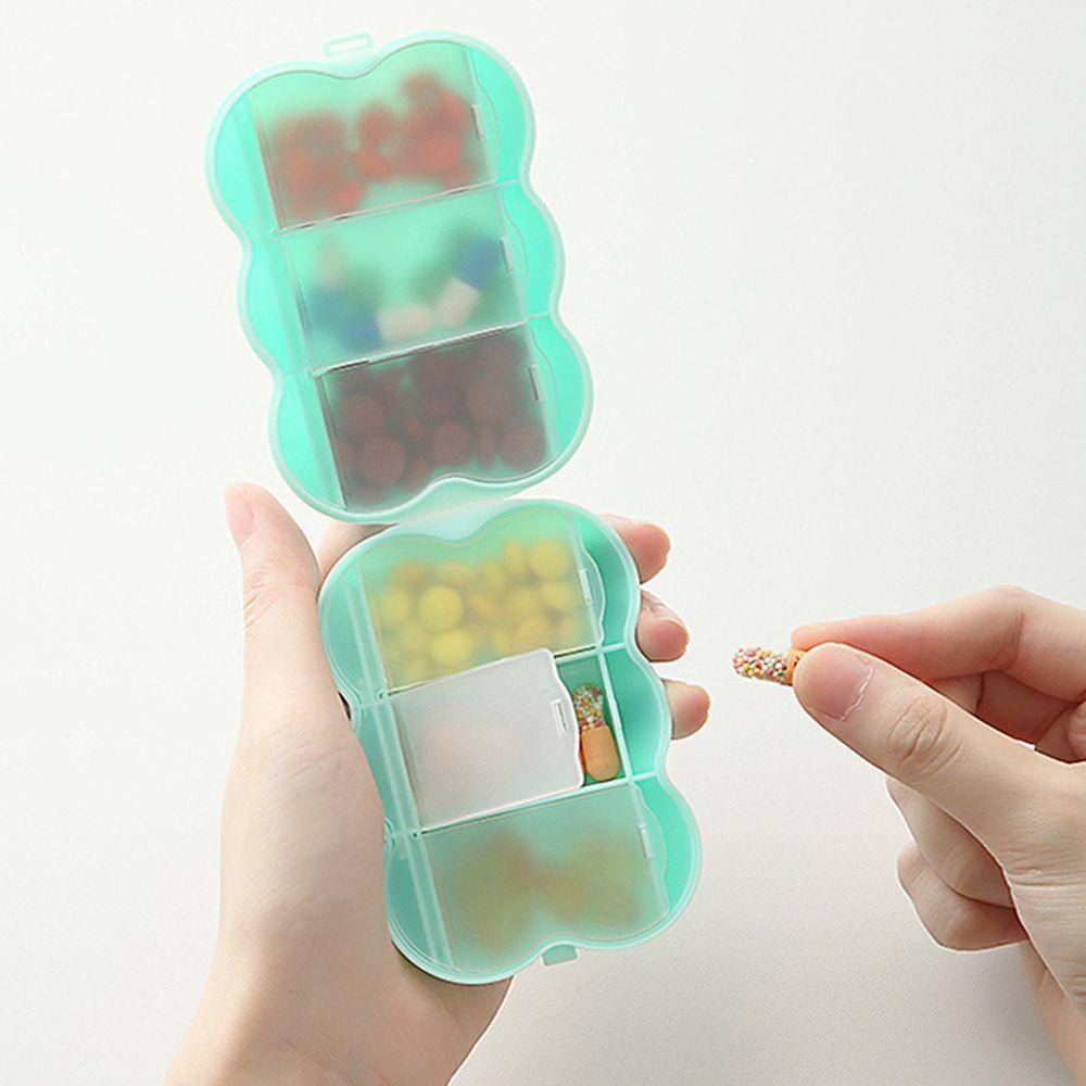 Hộp Đựng Thuốc Viên 6 Ngăn Chống Nước Tốt Cho Sức Khỏe