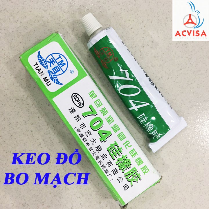 Keo silicon đổ mạch chống nước cách điện 704 602 - Keo đổ mạch điện tử máy giặt