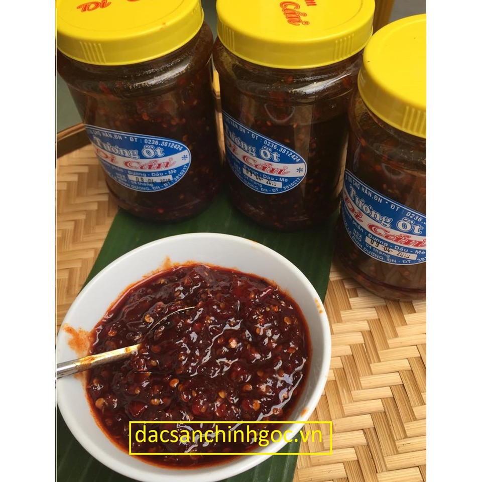 Tương ớt  FREESHIP  Tương ớt Dì Cẩn 500 gram, giá 59k, đặc sản Đà Nẵng