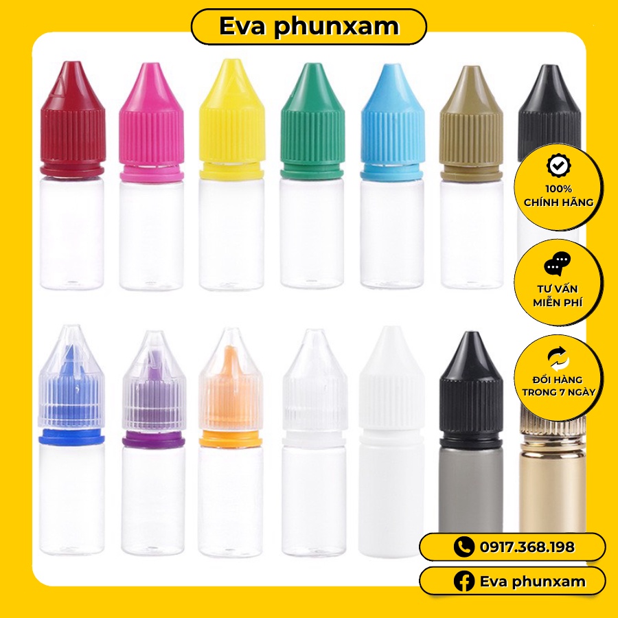 Lọ Nhựa Chiết Mực Xăm 10ml-15ml | BigBuy360 - bigbuy360.vn