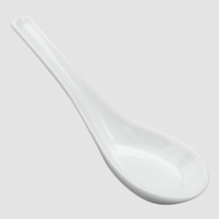 Bộ 10 Muỗng cơm 13cm Jasmine trắng, Minh Long I, Việt Nam