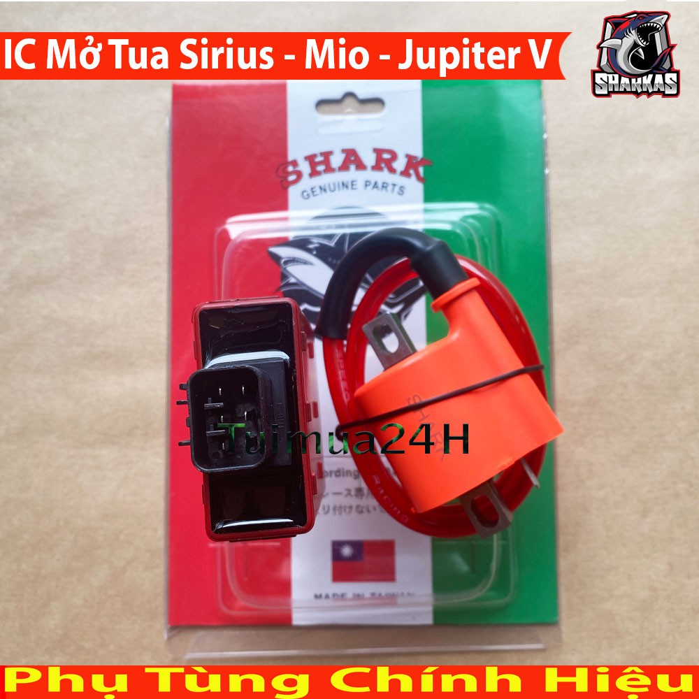 IC/MOBIN SƯỜN SHARK ĐỘ MỞ TUA MÁY CỰC MẠNH SIRIUS Xăng Cơ – JUPITER V110CC, Mio