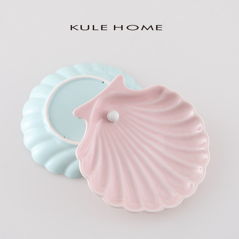 Khay Đựng Xà Phòng Vỏ Sò Phong Cách Châu Âu Cho Nhà Vệ Sinh Khách Sạn