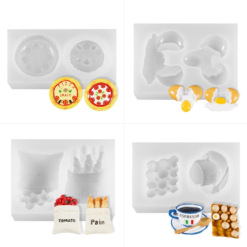 Khuôn Silicon Làm Bánh Đa Năng Tiện Dụng Kèm Phụ Kiện