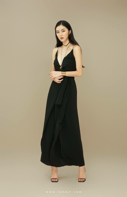 JUMPSUIT dài ống rộng - Jumpsuit hai dây - Jumpsuit quần dài