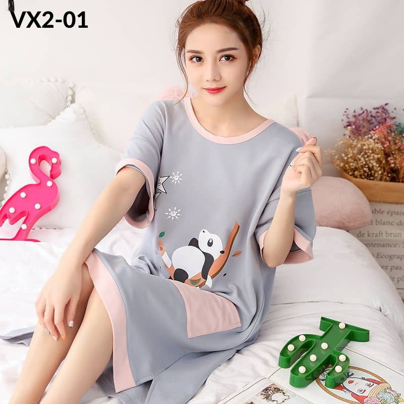 [ẢNH THẬT] VÁY NGỦ COTTON HÀNG QUẢNG CHÂU CÓ SẴN | WebRaoVat - webraovat.net.vn