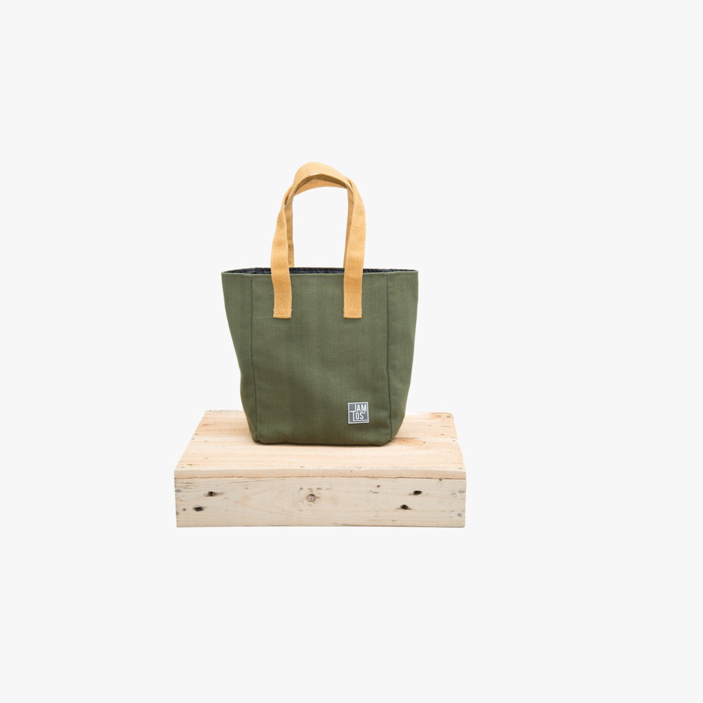 Túi vải canvas đựng hộp cơm, chai nước Lunch Bag Jamlos