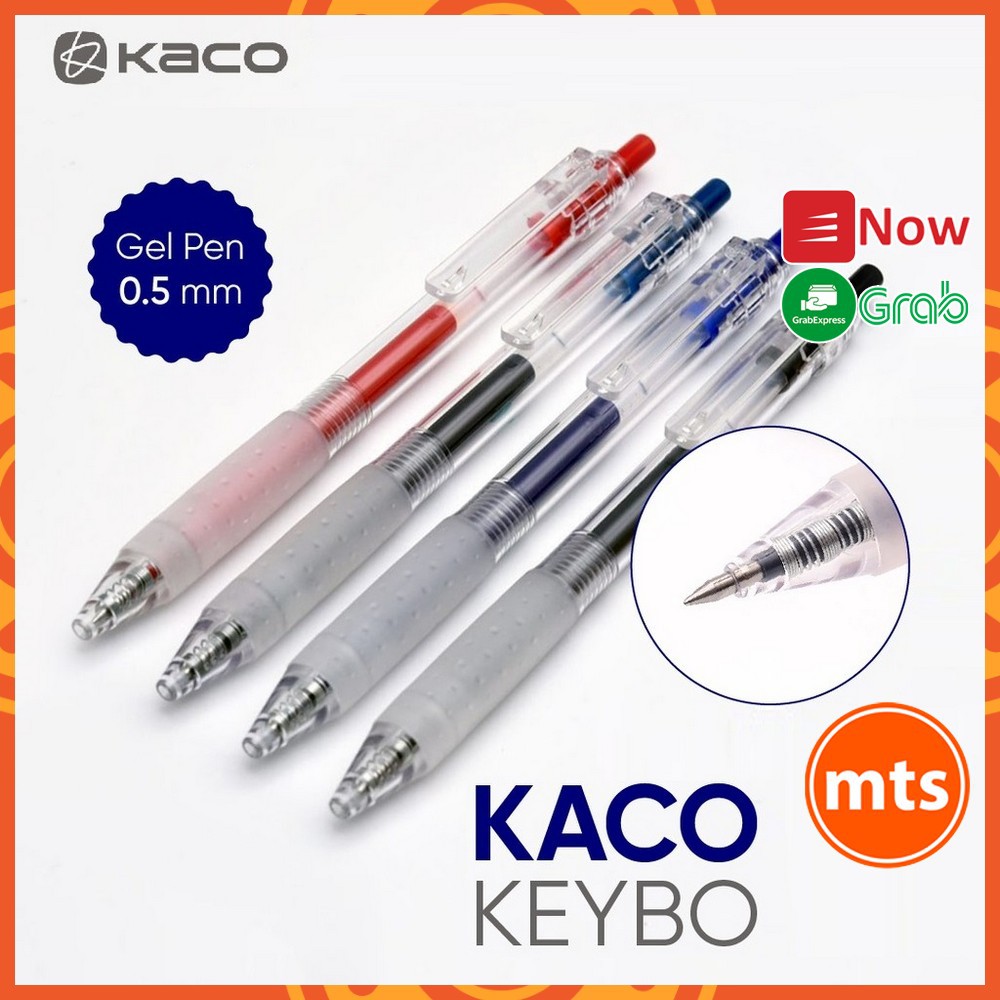 Bút gel KACO KEYBO Plastic Gel Ink Pen cao cấp chính hãng - Minh Tín Shop