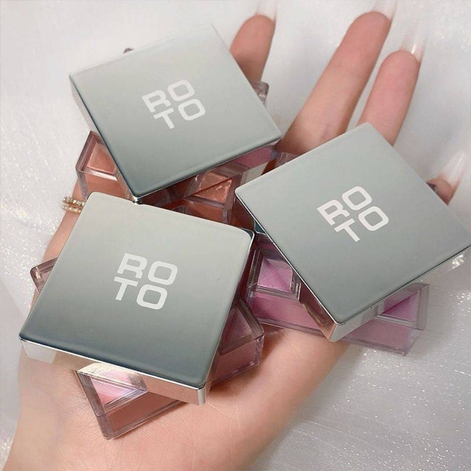 [Hàng mới về] Phấn má hồng 4 ô dễ lên màu trang điểm tự nhiên tươi tắn dễ thương | BigBuy360 - bigbuy360.vn